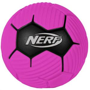 lot 6859 image: NERF Proshot Foam Size 7 Soccer Ball - Pink