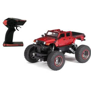 lot 13364 image: New Bright RC 4x4 Heavy Metal Jeep Gladiator 120 Scale Toys, Rechargeable Remote Control Vehicle, Jeep License