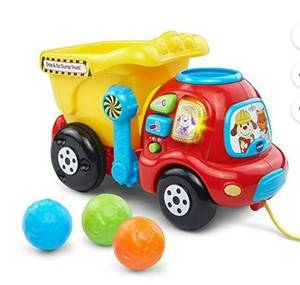 lot 15910 image: VTech Drop and Go Dump Truck Toy