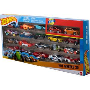 lot 15912 image: Hot Wheels Set of 20 Toy Sports & Race Cars in 164 Scale Collectible Vehicles (Styles May Vary)