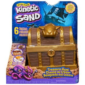 lot 15920 image: Kinetic Sand Treasure Hunt with 1.25lbs Brown & Rare Gold Shimmer Sand