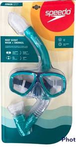 lot 6886 image: Speedo Dive Reef Scout Mask & Snorkel Set Junior Ages 6-14 Sea Blue