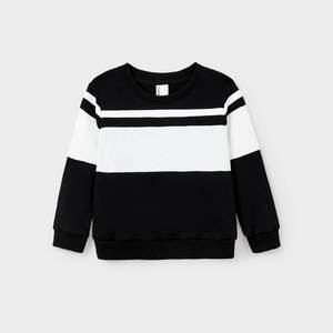 lot 7883 image: Casual Striped Top, Black and White -2T
