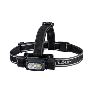 lot 7921 image: COAST WPH34R 2000 Lumen WATERPROOF Ultra Bright IP68 USB Rechargeable-Dual Power Headlamp - Retail $70