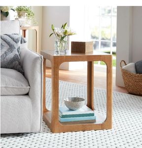 My Texas House Haven End Table, Living Room, Warm Brown - Retail:  $118