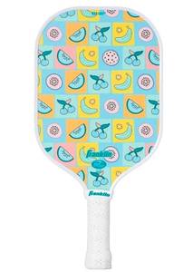 lot 14009 image: Franklin Sports Youth Paddle - Fruit Graphic Fiberglass Racquet for Pickleball