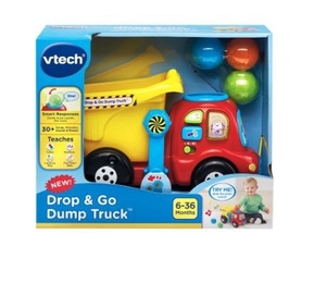lot 15977 image: VTech Drop & Go Dump Truck - Multi Color