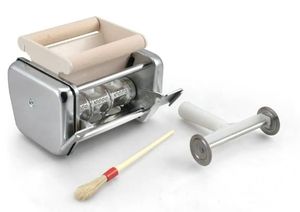 lot 13424 image: CucinaPro 150-25 Pasta Maker Ravioli Attachment- Stainless Steel Ravioli Maker Mold Accessory