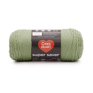lot 6996 image: Pack of 2 ,Red Heart Super Saver Frosty Green Yarn