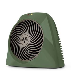 lot 7374 image: Vornado VH204 Tabletop Desk Space Whisper-Quiet Portable Heater with 2 Heat Settings and Advanced Safety Features- Ivy