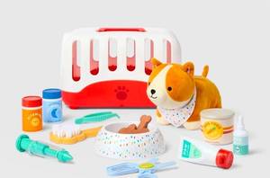lot 7383 image: Vet Play Set - 22pc - Gigglescape Pretend Medical Accessories