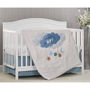 lot 7394 image: Oxford Baby 3pc Crib Bedding Set - Shining Stars