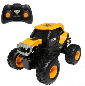 lot 13438 image: Monster Jam JCB Digatron Remote Control Vehicle with Lights, 115 Scale (Walmart Exclusive)