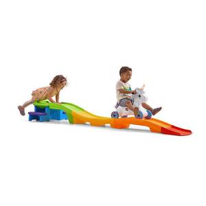 lot 13443 image: Step2 Unicorn Roller Coaster Ride-on with Lights & Sounds for Kids (Missing Pieces)