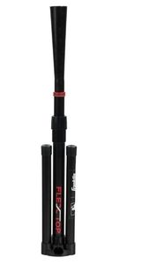 lot 14027 image: Franklin Sports MLB Flex Top Tee - Black PVC Baseball Trainer