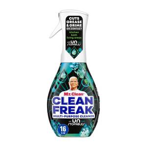 lot 30034 image: Mr. Clean Clean Freak All Purpose Cleaner Spray  Multi-Surface Cleaning  Unstopables Scent 16 fl oz