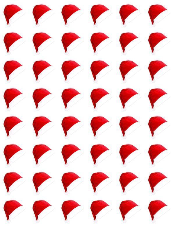 lot 4403 image: 48pcs Santa Hats for Children
