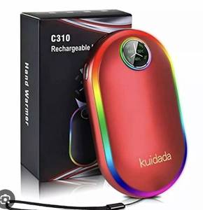 lot 15041 image: C310 Rechargeable Hand Warmer with LED Display