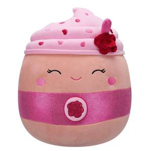 lot 30059 image: Squishmallows 14 Rosewater Latte Stuffed Animal Food-Inspired Polyester Plush Toy