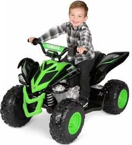 Yamaha Raptor 12V ATV Ride-on, Ages 3+, Speeds Up to 5 MPH, Includes Battery and Charger (Missing rake lever) - Retail: $228