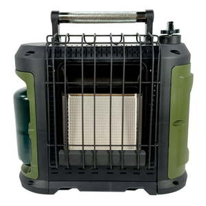 lot 30112 image: Ozark Trail 10 000 BTU Portable Propane Heater - New - Retail $82