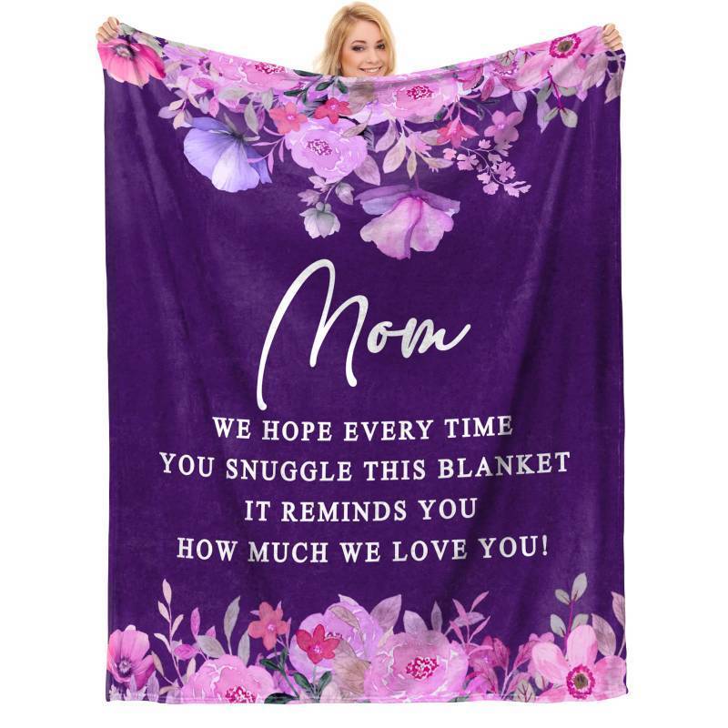 lot 9975 image: Soft Flannel Blanket for Moms (50x60)