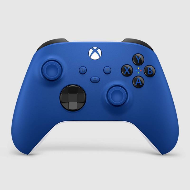 lot 10376 image: Xbox Series XS Wireless Controller - Shock Blue USB-C, Bluetooth, Multi-Device Compatible - Retail $70
