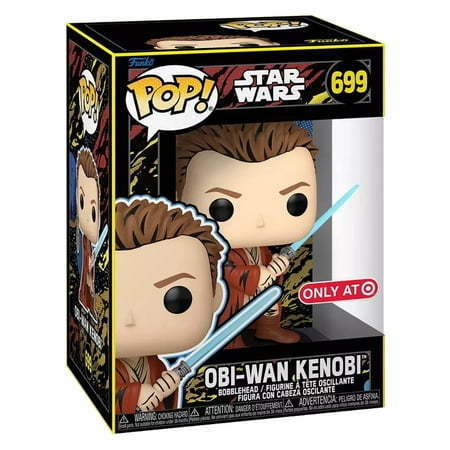 lot 10415 image: Funko Retro Obi-Wan Kenobi Pop Vinyl Bobblehead Limited Edition Exclusive