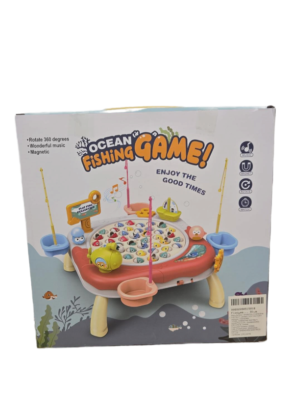 lot 7012 image: Ocean Fishing Game Musical Activity Table