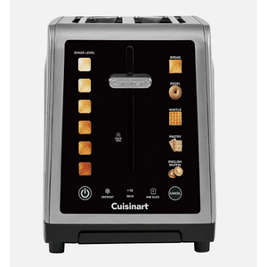 lot 13560 image: Cuisinart SimpliTouch XL Color Touchscreen 2-Slice Toaster