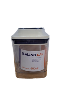 lot 13584 image: 650 ML Sealing Can Sealed Against Moisture One Touch Knob