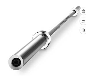 lot 15071 image: 7ft Chrome Olympic Barbell Bar - Retail $90