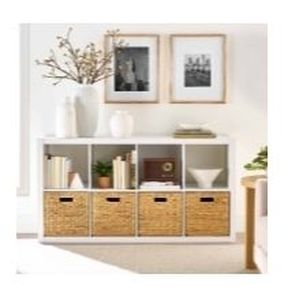 lot 30136 image: Better Homes & Gardens 8-Cube Storage Organizer - Retail $80