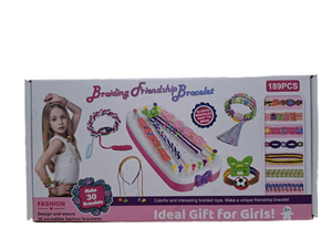 lot 13593 image: Braiding Friendship Bracelet Ideal Gift for Girls 189 PCS Make 30 Bracelets