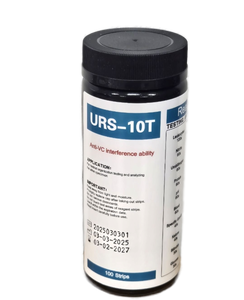 lot 31048 image: URS-10T Urine Test Strips 10-Parameter, 2 Count, (BEST BY 03022027)
