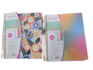 lot 31055 image: Livewell 202526 Weekly & Monthly Planning Calendar Bundle, Set of 2