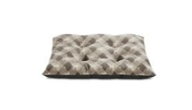 lot 6255 image: Vibrant Life Medium Pillow Dog Bed Brown Chic Cabin Moose  27 X 36