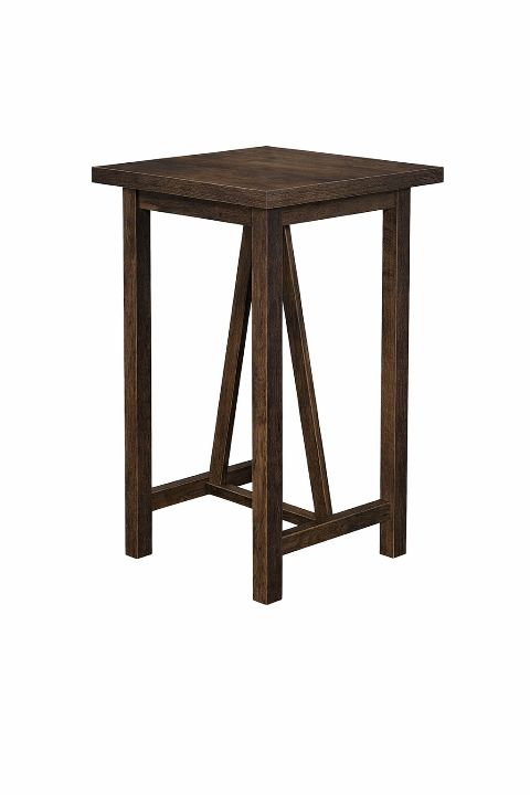 lot 15592 image: Farmhouse Counter Height Bar Table - Retail $100