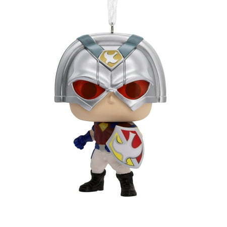 lot 4966 image: Hallmark DC Peacemaker Funko POP Ornament