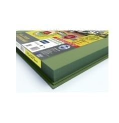 lot 6408 image: 3 Mm 18 Inch Wood Fiber Flooring Underlayment for Laminate Vinyl LVT LVP Hardwood Floor 90 SqFt Natural Sound Insulation Barrier - Retail $65