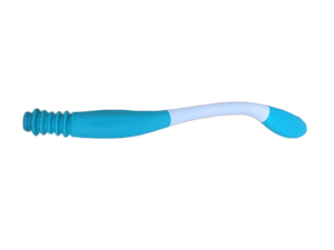lot 31083 image: Silicone Flexible Comfort Reach Long Wiper with Curved Handle