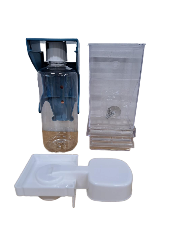 lot 31360 image: Chebet No Mess Bird Feeder Water Dispenser Set