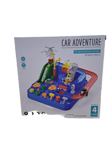 lot 13662 image: Car Adventure Play Set You Can Play Without Batteries 4 Cars for Ages 3 and Up