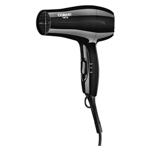 lot 30208 image: Conair 1875 Watt Mid-Size Hair Dryer  Powerful Drying and Styling (WHITE)