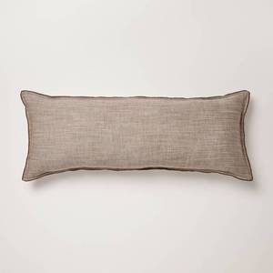 lot 30217 image: 14x36 Oblong Throw Pillow Brown - Hearth & Hand with Magnolia