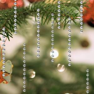 lot 31144 image: 50 Pcs Christmas Tree Beaded Ornaments 5.9 Inches