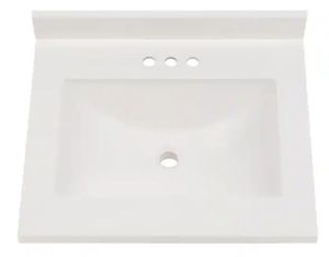 lot 14038 image: 24� in x18�in White sink - Retail $200
