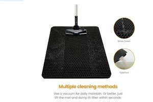 lot 30241 image: Conlun Cat Litter Mat - 30x26 Honeycomb Double Layer, Urine Waterproof, and Easy to Clean