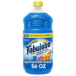 lot 30247 image: Fabuloso Multi-Purpose Cleaner  2X Concentrated Formula  Spring Fresh Scent  56 oz