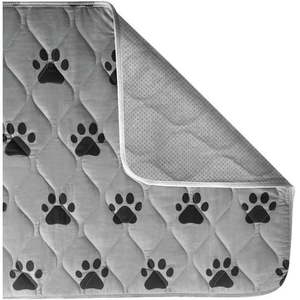 lot 30252 image: Gorilla Grip Premium Waterproof Pet Pad and Bed Mat for Dogs Reusable Washable Leak Proof Pee Pads for Dog Crates